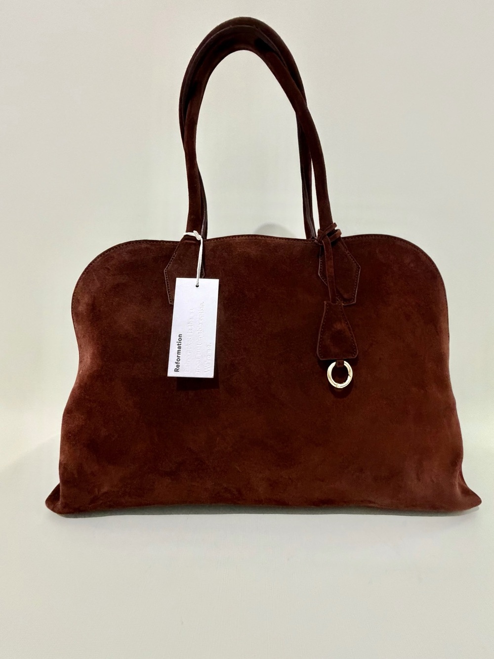 REFORMATION
Seraphina Suede Tote - Espresso Suede - Picture 2 of 10